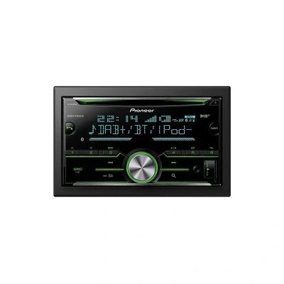 Image de Pioneer FH X840DAB Bluetooth Noir récepteur multimédia de voiture Récepteurs multimédias (AM,DAB,DAB+,FM, 1,5 lignes, LCD, 210 000 couleurs, Noir, AAC,FLAC,MP3,WAV,WMA)