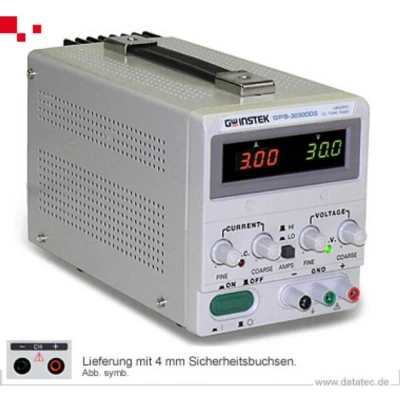 Afbeelding van GW Instek GPS 3030DD Labvoeding