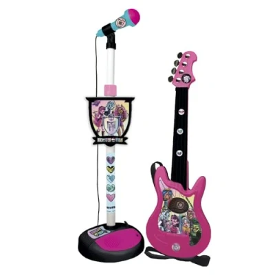 Afbeelding van Kindergitaar Monster High Karaokemicrofoon