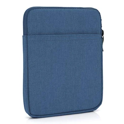 Afbeelding van MyGadget 6 Inch Nylon Sleeve Cover Beschermhoes Tas 6&quot; voor eBook Reader / Smartphone Navi bijv. Kindle Paperwhite Apple iPhone 12 Pro Blauw