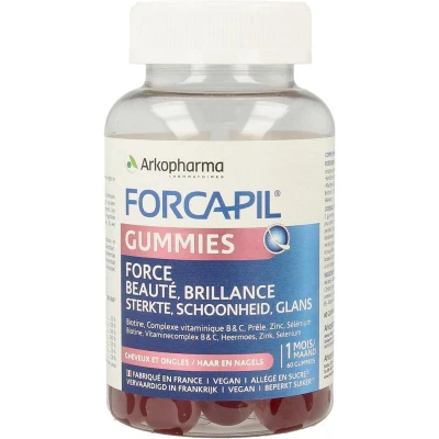 Afbeelding van Arkopharma Forcapil Gummies 60ST