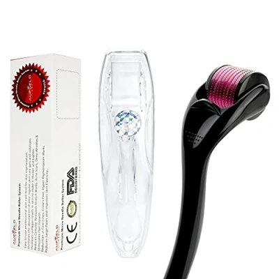 Afbeelding van 540 Titanium Micro Naalden 2.5mm Derma Roller Bal Care Huid Gezicht Rimpels Haarverlies Elasticiteit Merken Taken Afstoot Micropunctuur Naald Injectie Kit Doos Etui