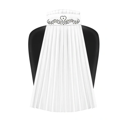 Image de Fair Play Plastron Odette Blanc