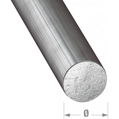 Afbeelding van CQFD ROND PRO GETROK. STAAL GLANS 6MM 1M