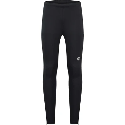 Afbeelding van Rogelli Core Hardloopbroek Heren Zwart, Fluor Geel Maat L