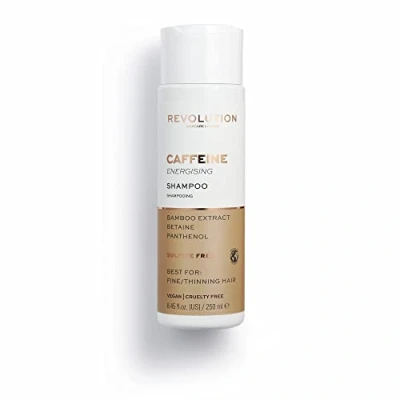 Afbeelding van Revolution Haircare Caffeine Energising Shampoo FOR FINE HAIR Shampoo, Maat: 250 ml,