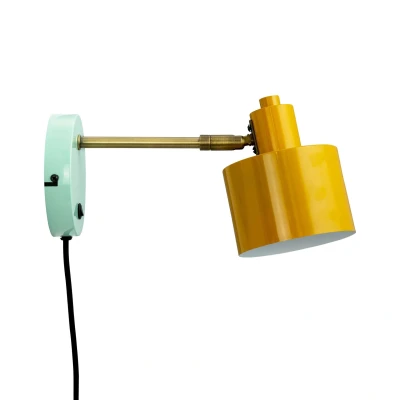 Afbeelding van Ocean kerrie, turquoise wandlamp