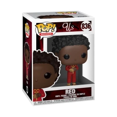 Image de Figurine Funko Pop Movies Us Red with Oversized Scissors