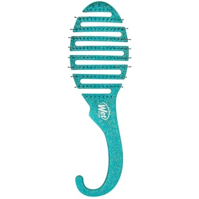 Image de Wet Brush Pinceau Démêlant de Douche Paillettes Vertes pour Unisexe 1 Unité
