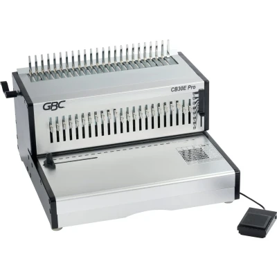 Afbeelding van GBC CB30E Pro Elektrische Pons en Bindmachine voor zwaar gebruik Capaciteit 500 A4 vellen