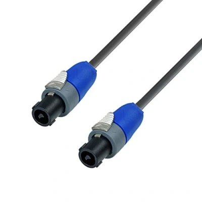 Afbeelding van Adam Hall 5 STAR S215 SS 0500 Luidspreker Verbindingskabel [1x NL2FX stekker (2 polig) 1x polig)] m Zwart
