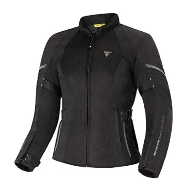 Afbeelding van SHIMA Jet Waterproof Dames Zwart Textiele Motorjas Maat XL Jas