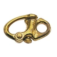 Afbeelding van Snapsluiting brons vast oog 33mm