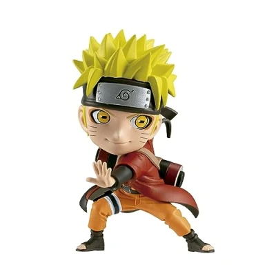 Afbeelding van Chibi Masters VE63383 Bandai Shippuden Anime Uzumaki Kawaii Naruto figuur, 8 cm, verschillende kleuren