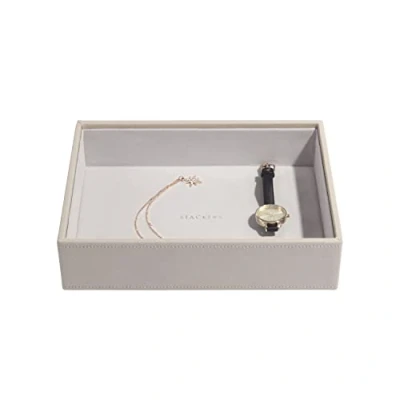 Afbeelding van Stackers Taupe Classic Medium Chunky Jewellery Layer Sieradenkistje