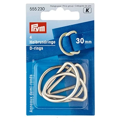 Afbeelding van Prym D Ringen 30mm zilver