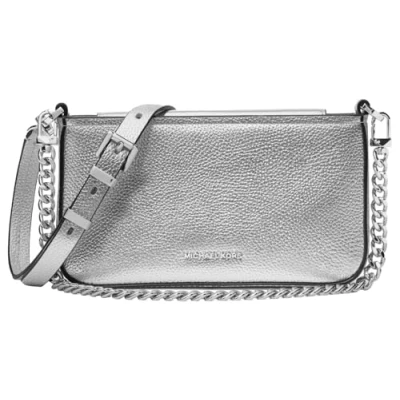 Afbeelding van Michael Kors Bryant Crossbody silver damestas