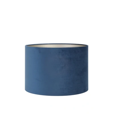 Afbeelding van Light &amp; Living Lampenkap VELOURS 25x25x18 Blauw