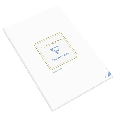Afbeelding van Clairefontaine 6174C Correspondentieblok Triomphe 50 vellen gelinieerd A4 21 x 29,7 cm 90 g/m²