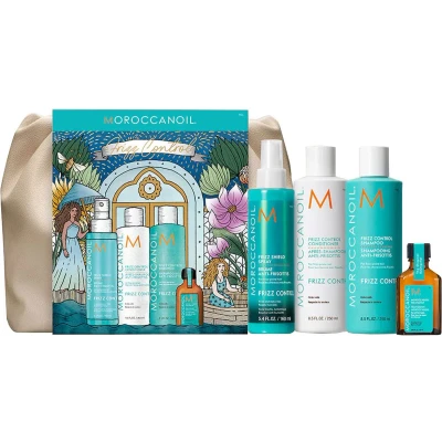 Afbeelding van Moroccanoil MoroccanOlie Frizz Holiday Kit Pakket 1pakket Cadeauset Haarverzorging