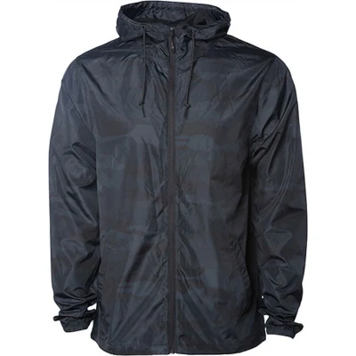 Afbeelding van Independent Unisex Lightweight Windbreaker Jacket NP700 Black/Black/Black