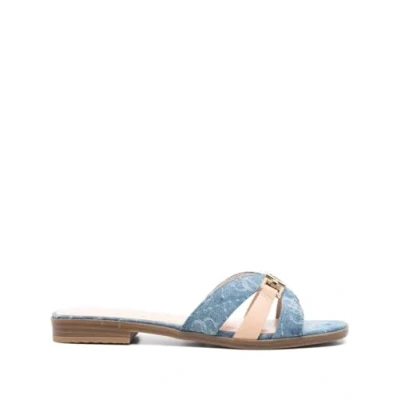 Afbeelding van Guess Realla Muiltjes, Dames, Maat: 38, Blue Leer en textiel