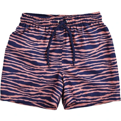 Afbeelding van Swim Essentials UV Zwembroek Jongens Zwemkleding Kort Blauw/Oranje Zebra 74/80