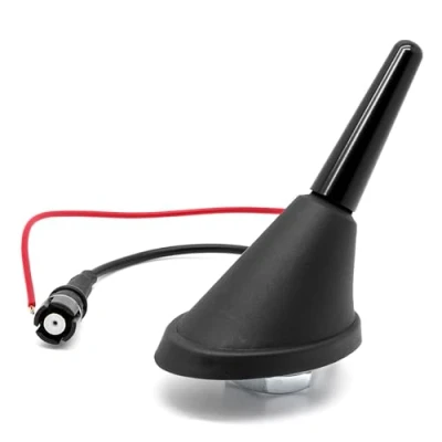 Afbeelding van Adapter Universe autodak antenneset, kort model, 3 cm, met Raku 2 fitting, sokkel 16 V versterker