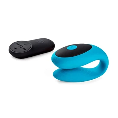 Afbeelding van Virgite G spot &amp; Clitorale Vibrator E12 blauw