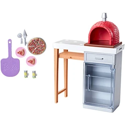 Afbeelding van Barbie Meubels &amp; Accessoires Pizza oven