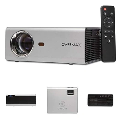Afbeelding van Overmax Multipic 3.5 Beamer Wi Fi connectie Afstandsbediening in de set Ingebouwde YouTube