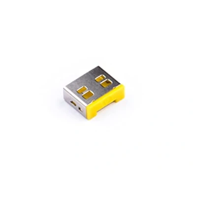 Afbeelding van Smartkeeper UL03P1YL USB A poortslot Set van 10 stuks Geel Zonder sleutel
