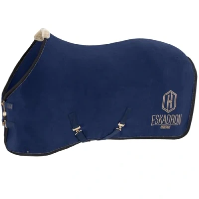 Afbeelding van Eskadron Zweetdeken Heritage Fleece Check True Blue