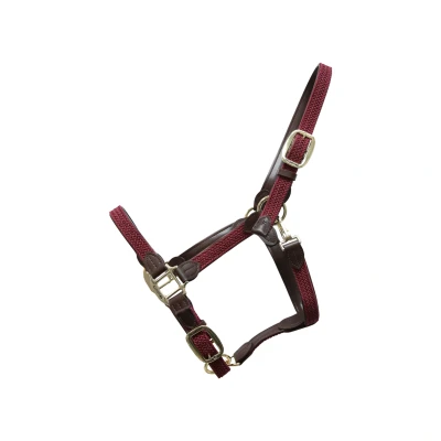 Image de Kentucky Licol Plaited Nylon Bordeaux Cob