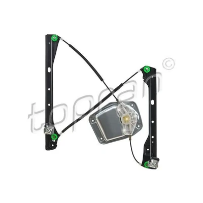 Afbeelding van Topran Raammechanisme Rechts voor Electrisch Zonder elektro motor stuur links/rechts 114 300 VOLKSWAGEN: Golf Plus / Crossgolf
