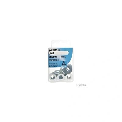 Afbeelding van Deltafix Sluitringen M8 30 stuks