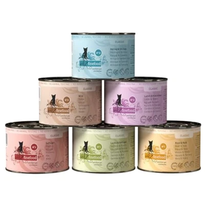 Afbeelding van 6x200g Proefpakket I catz finefood Kattenvoer
