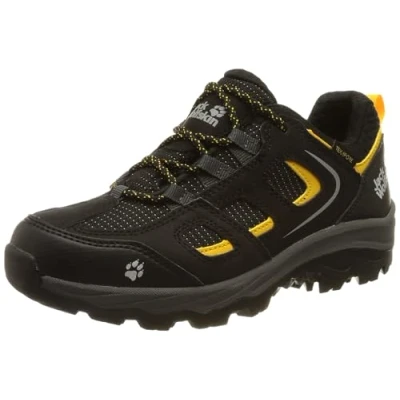 Afbeelding van Jack Wolfskin VOJO Texapore Outdoorschoenen voor kinderen, Maat: 29, Black burly yellow Kunststof/ textiel