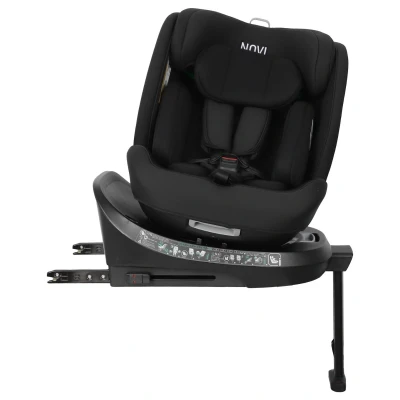 Afbeelding van Novi Baby Autostoel David 3.0 Premium I Size 360 All Black