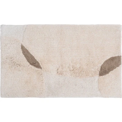 Afbeelding van Veer Carpets Badmat Bink Creme 60 x 100 cm