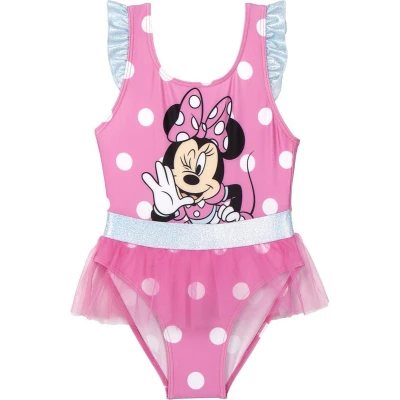 Afbeelding van Zwempak voor Meisjes Minnie Mouse Roze Maat 7 Jaar