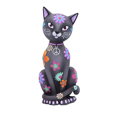 Afbeelding van Nemesis Now Hippy Kitty Ornament Figuur 26cm