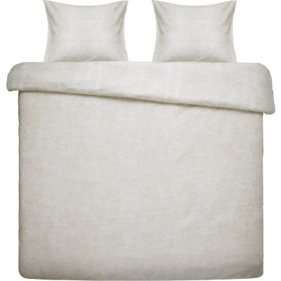 Afbeelding van Damai Dekbedovertrek Ebbe Beige 200 x 200/220