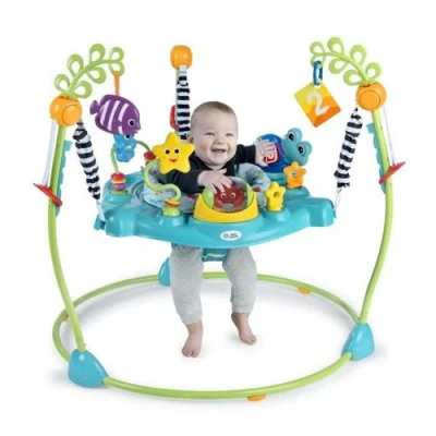 Image de Baby Einstein Ocean Explorers Curiosity Cove Aire D&#039;Éveil Éducative 2 En 1 Et Jouet Au Sol, Poids Maximum 11Kg, Des 6 Mois