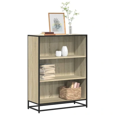 Afbeelding van vidaXL Boekenkast 80,5x35x107,5 cm bewerkt hout sonoma eikenkleurig