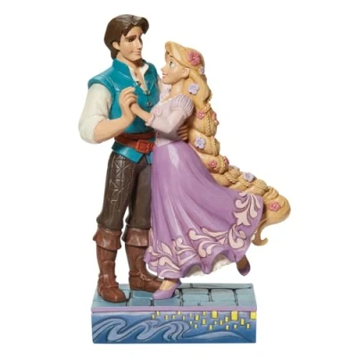 Afbeelding van Jim Shore Enesco Disney tradities Rapunzel en Flynn Love figuur, 19 cm