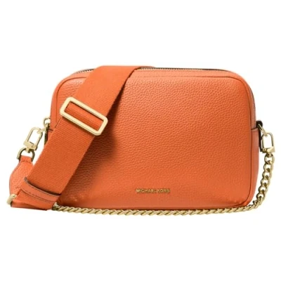Afbeelding van Michael Kors Md Dblzp Chn Camera Xbody damestas, Oranje Punch, Eén maat