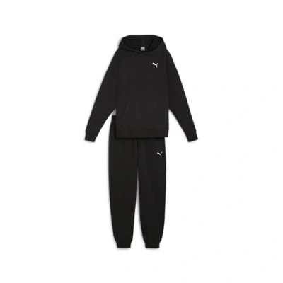 Afbeelding van Puma Loungewear Tracksuit SET Trainingspak, Dames, Maat: Small, Black