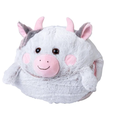 Afbeelding van Noxxiez Handwarmer Knuffel Kussen Koe 8718274254426