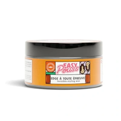 Afbeelding van Shandrani Easy Pouss Paris Edging Wax, ontworpen voor het stylen en fixeren van klein haar, randen beschermende haarstijlen, originele onzichtbare transparante 3,5 fl oz